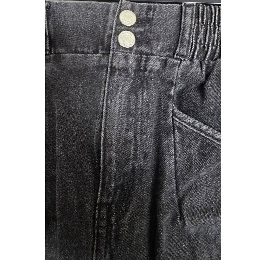 Kids' Smocked Waist Denim Joggers Habitual Kids Big Kid Size 12